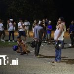 Dos lesionados en triple colisión entre motocicletas y camión ganadero en Juigalpa Foto: Motociclistas chocan entre sí y terminan contra camión ganadero en Juigalpa/TN8