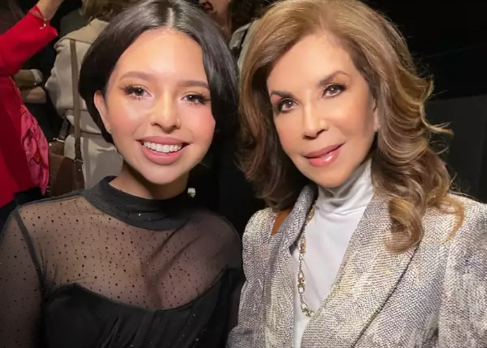 Foto: Guadalupe Pineda respalda a Ángela Aguilar /cortesía