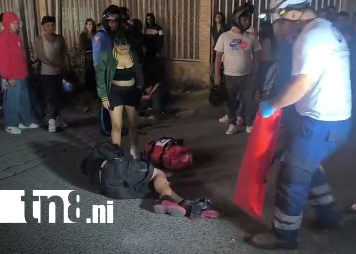 Foto: Dos motociclistas resultan gravemente heridos tras accidente de tránsito en Estelí/TN8