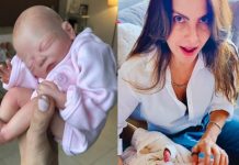 Foto: Kate del Castillo y su nuevo “hijo”/Cortesía