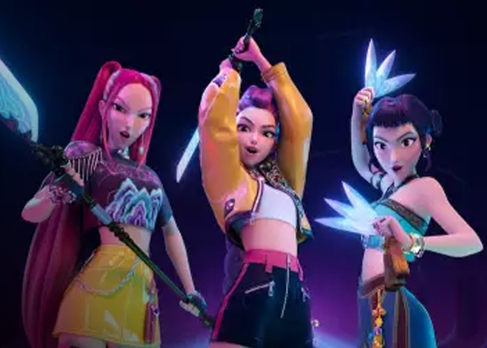 Foto: KPop Demon Hunters en Netflix /cortesía