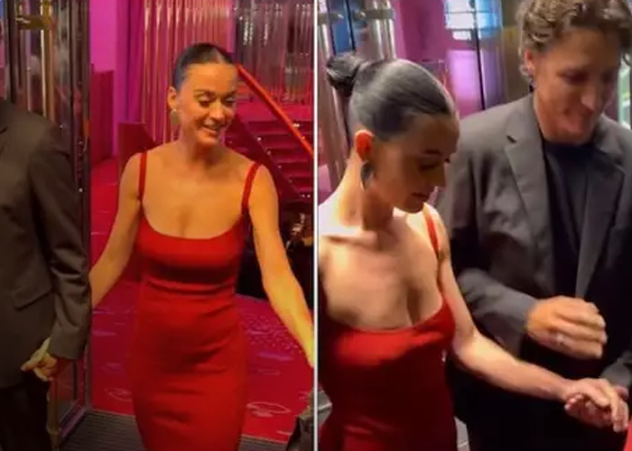 Foto: Katy Perry y Justin Trudeau /cortesía
