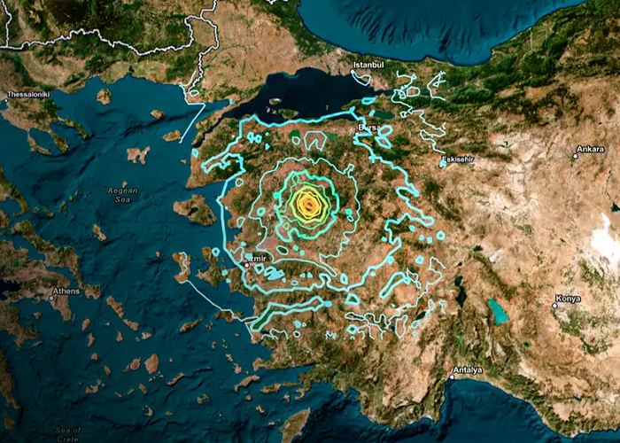 Foto: Sismo en Türkiye /cortesía