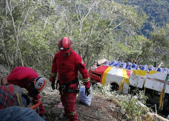 Foto: Devastador accidente en Bolivia /cortesía