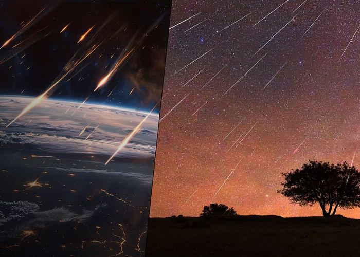 Foto: Lluvia de meteoros Dracónidas /cortesía