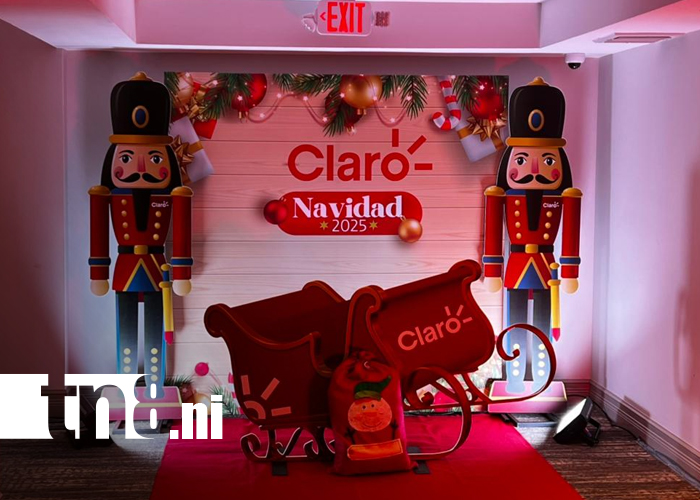 Foto: Claro Nicaragua transforma tu hogar en Navidad /TN8