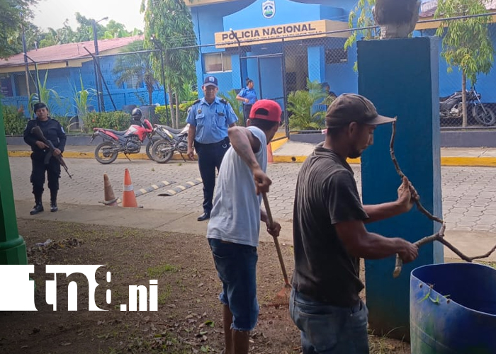 Foto: Policía Nacional refuerza orden en Rivas /TN8