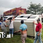 Accidente de tránsito en El Papayal–Malacatoya deja siete heridos Foto: Accidente en El Papayal–Malacatoya /TN8