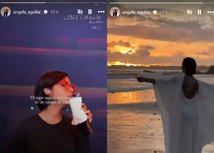 Foto: Ángela Aguilar muestra su lado más vulnerable /cortesía