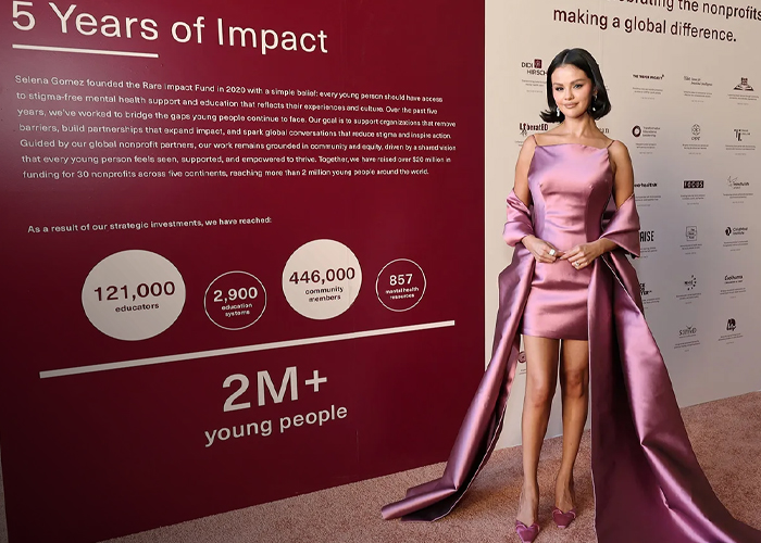 Foto: Selena Gomez y su gala benéfica /cortesía