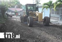 Foto: Esquipulas estrena calles adoquinadas en Barrio El Naranjo/TN8