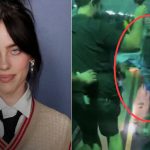 Billie Eilish es agredida por un fan en pleno concierto (VIDEO) Foto: El susto que Billie Eilish /cortesía