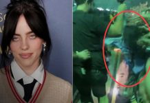 Foto: El susto que Billie Eilish /cortesía