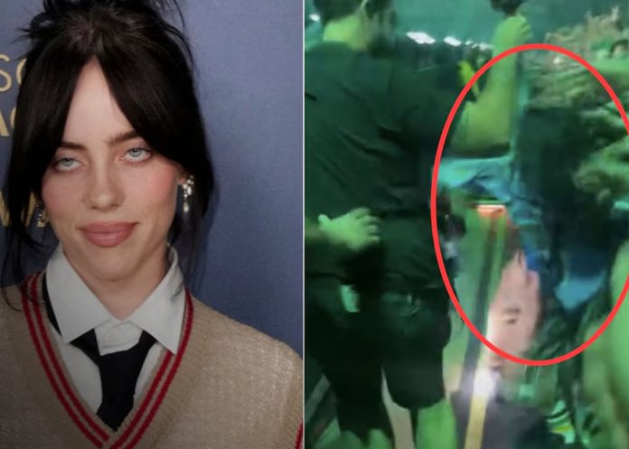 Foto: El susto que Billie Eilish /cortesía Foto: El susto que Billie Eilish /cortesía