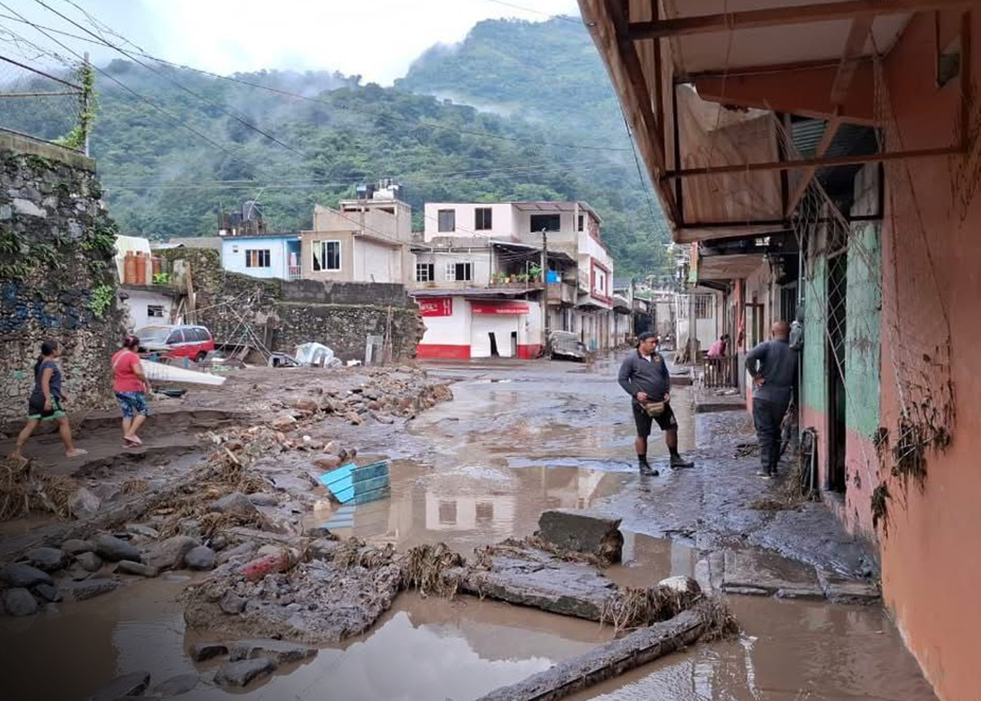 Foto: Tormentas intensas afectan México y mantienen a la población en alerta/ Cortesía