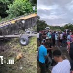 Autobús San Carlos–Managua se precipita y queda debajo de un puente Foto: Autoridades investigan causas de accidente de autobús San Carlos–Managua /TN8