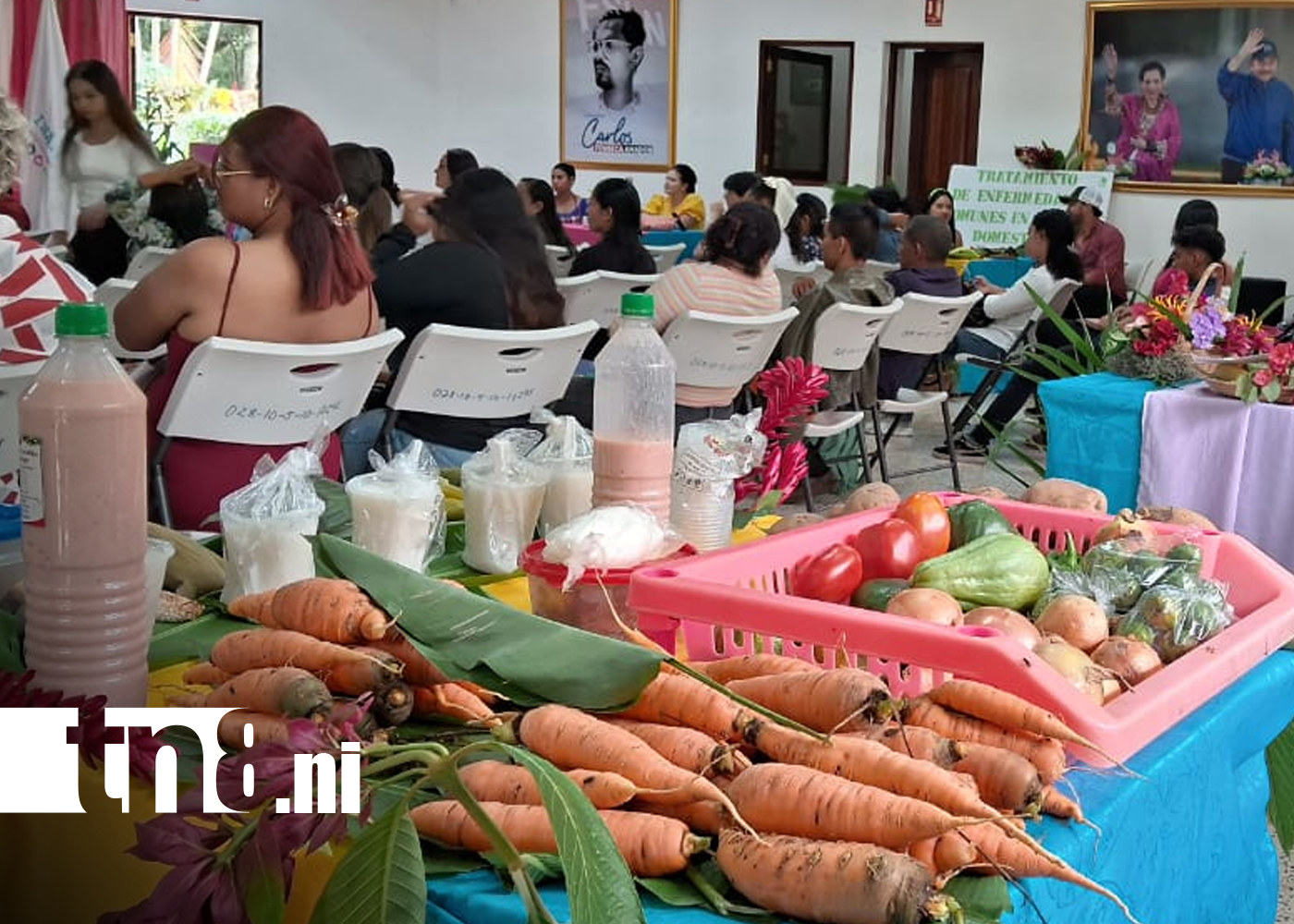 Foto: Jóvenes celebran la resistencia indígena con feria gastronómica en Matagalpa/TN8