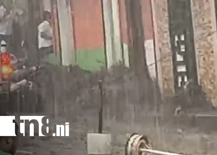 Foto: Mercado de Boaco afectado por lluvias/TN8