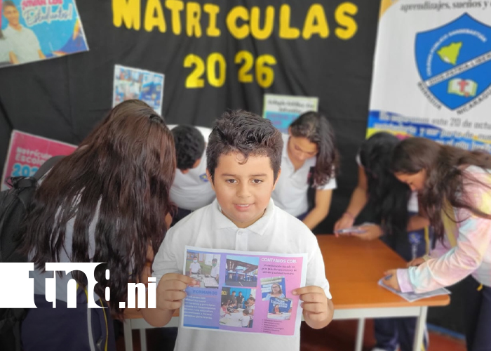 Foto: 2,100 cupos disponibles en el Colegio San Sebastián, Managua/ TN8
