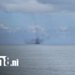 Impresionante tromba marina captada en la Isla de Ometepe Foto: Tromba marina en Ometepe: un espectáculo raro y fascinante/TN8