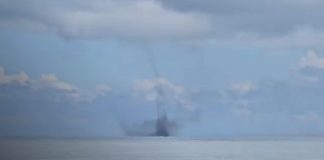 Foto: Tromba marina en Ometepe: un espectáculo raro y fascinante/TN8