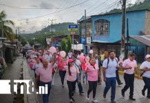 Foto: Siuna en jornada preventiva contra el cáncer de mama/TN8