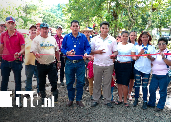 Foto: Inauguran camino productivo que dinamiza la economía en Matiguás, Matagalpa/TN8