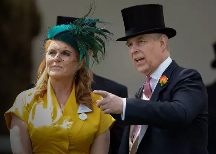 Foto: Sarah Ferguson y Jeffrey Epstein /cortesía