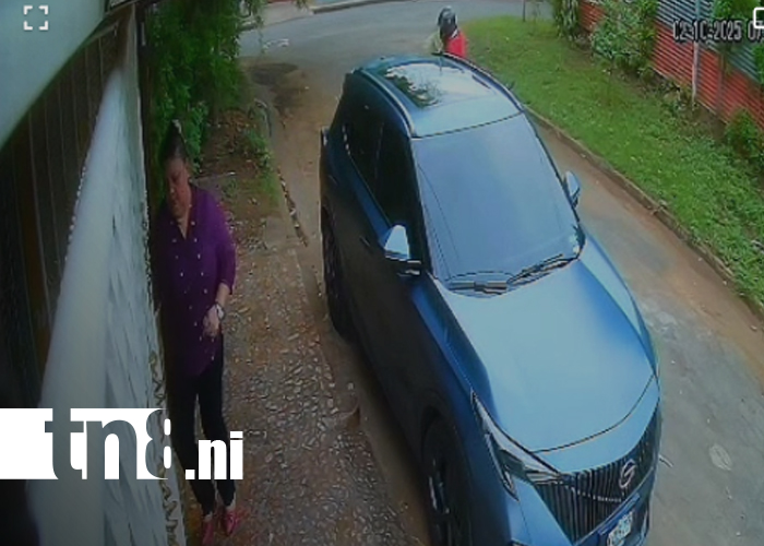 Foto: Motociclista armado roba en Managua/TN8