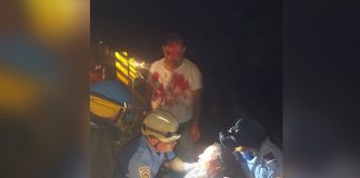 Foto: Accidente vial en Rivas: descuido del conductor deja dos heridos/TN8