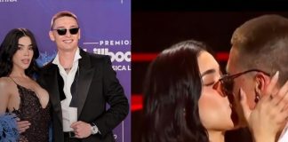 Foto: Peso Pluma en los Billboard 2025 /cortesía