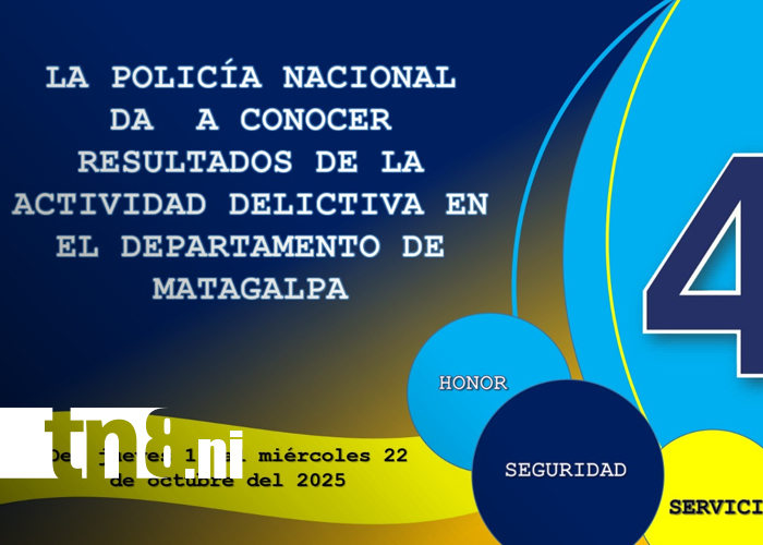 Foto: Fuertes operativos policiales en Matagalpa aseguran tranquilidad ciudadana/TN8