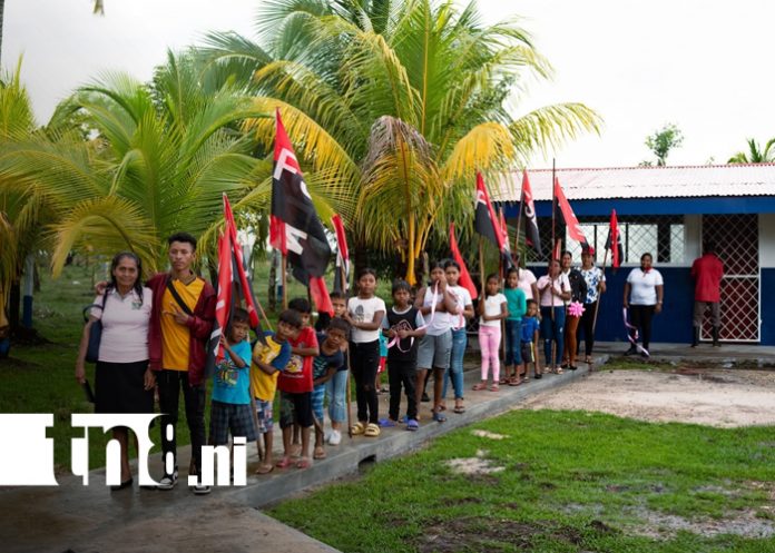 Foto: Avanza el desarrollo comunitario en Puerto Cabezas con obras de infraestructura y saneamiento/TN8