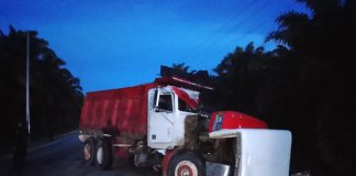 Foto: Lunes fatal en el Caribe Sur: motociclista muere tras chocar contra un volquete /TN8