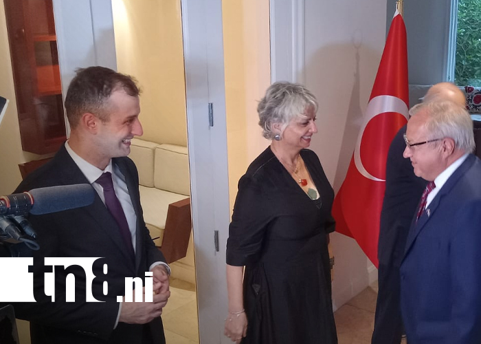 Foto: Turquía se festeja en Managua /TN8