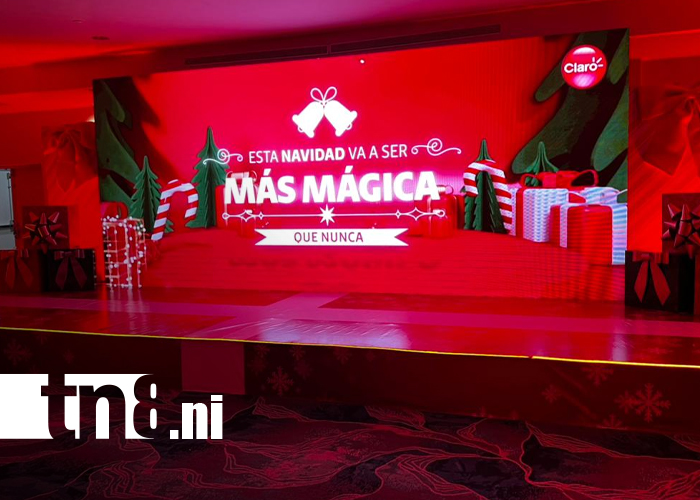 Foto: Claro Nicaragua transforma tu hogar en Navidad /TN8