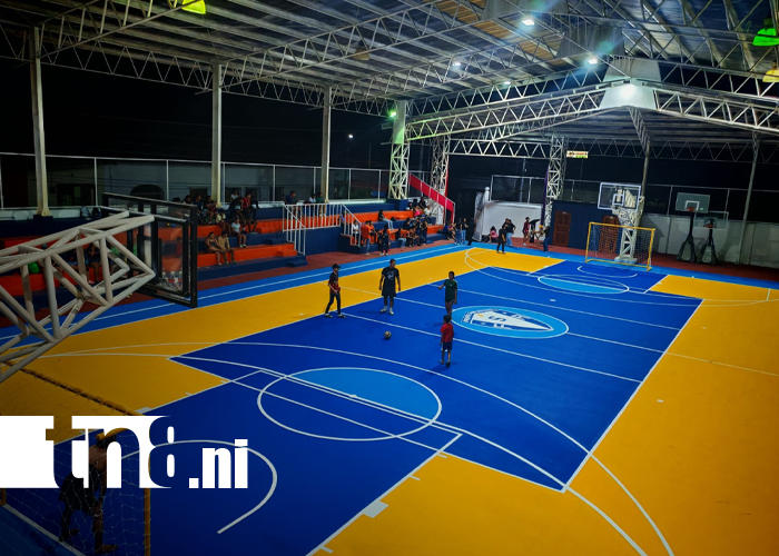 Foto: Alcaldía de Rivas entrega gimnasio restaurado /TN8