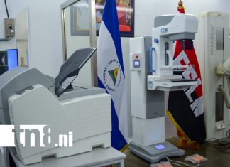 Hospital de Masaya recibe moderno mamógrafo para fortalecer la prevención del cáncer Foto: Masaya fortalece la lucha contra el cáncer con moderno mamógrafo digital/TN8