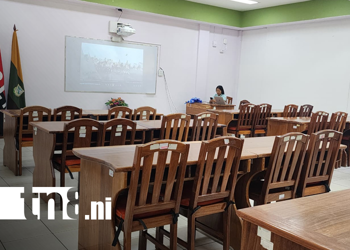 Foto: UNA renueva su Auditorio Benjamín Zeledón / TN8.ni