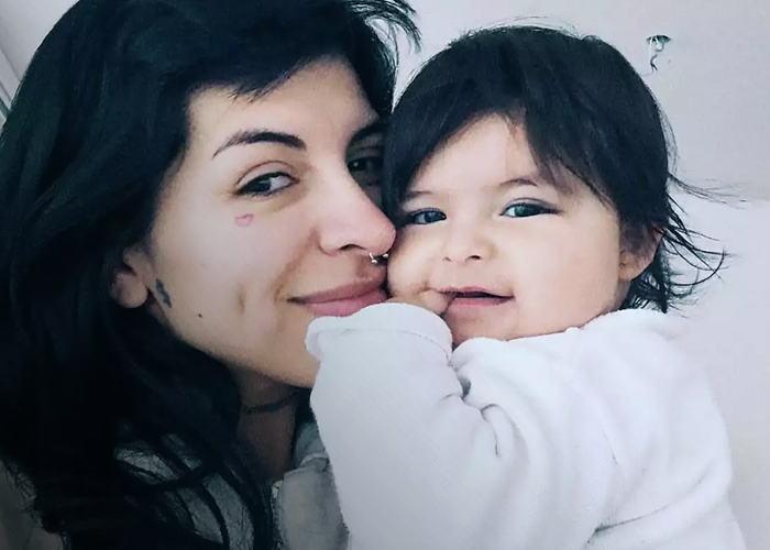 Foto: Cazzu abre su corazón /cortesía