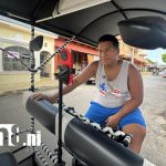 Natanael Reyes, triciclero tiktoker, conecta Chinandega con el mundo Foto:El triciclero tiktoker que recorre Chinandega /Cortesía