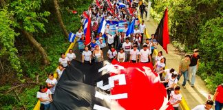 Foto: Juventud Sandinista en Masaya honra con fervor al Héroe Nacional Benjamín Zeledón/Cortesía