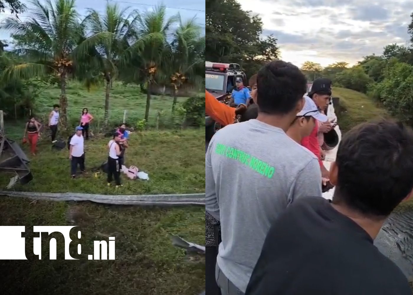 Foto: Autoridades investigan causas de accidente de autobús San Carlos–Managua /TN8