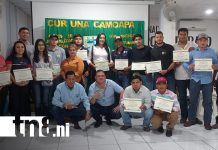 Foto: UNICAM Matiguás miden el futuro: reciben certificados en uso de GPS agrícola/TN8