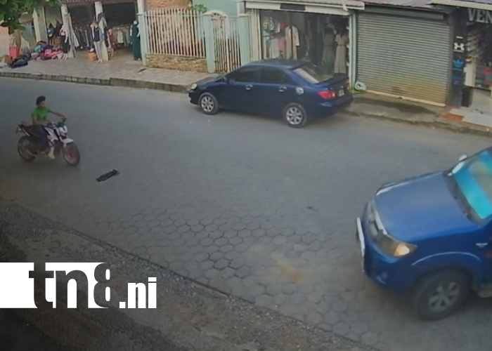 Foto: Giro indebido provoca accidente en Jalapa, Nueva Segovia/TN8