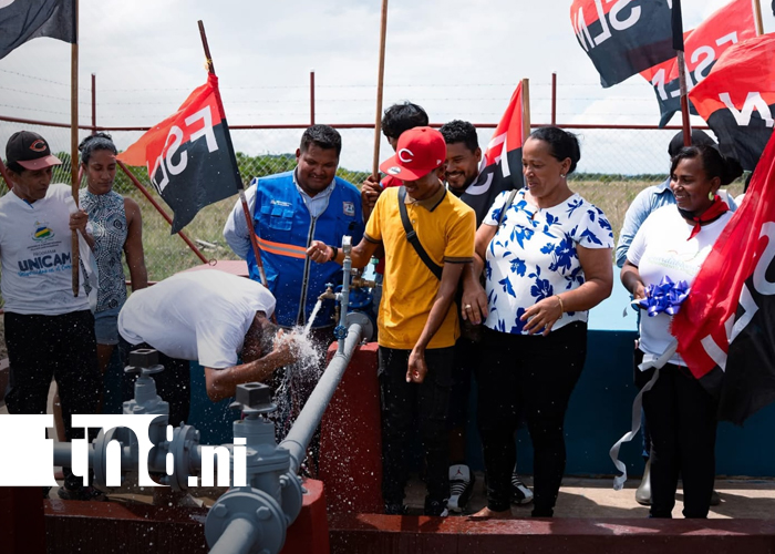 Foto: Avanza el desarrollo comunitario en Puerto Cabezas con obras de infraestructura y saneamiento/TN8