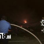 Rayo cayó en una vivienda y originó un incendio en Bluefields Foto: Rayo cae sobre una vivienda en Bluefields y la reduce a cenizas/TN8