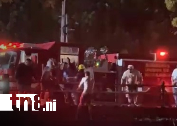 Foto: Tormenta nocturna sacude Managua /TN8