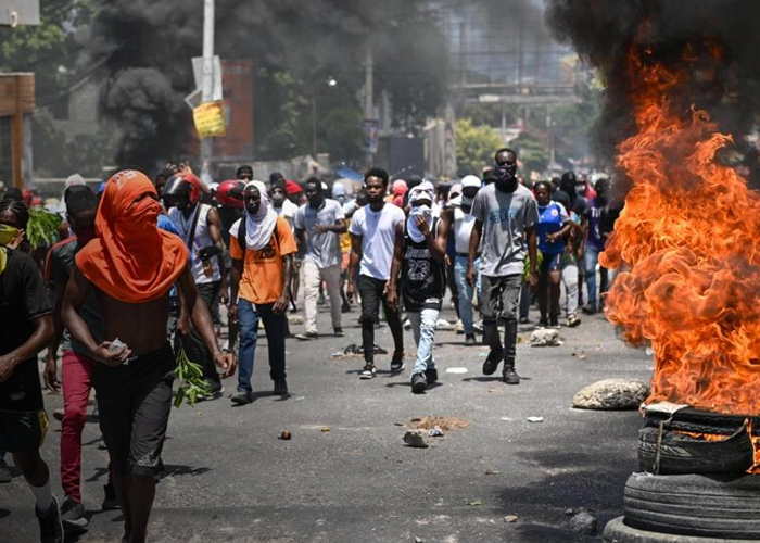 Foto: Haití denuncia su crisis en clave de humor negro /Cortesía