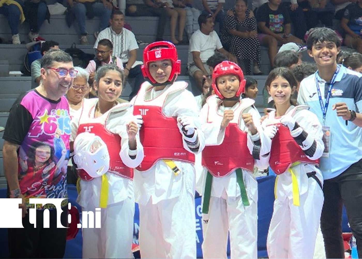 Foto: Jóvenes atletas brillan en Taekwondo en Managua /TN8
